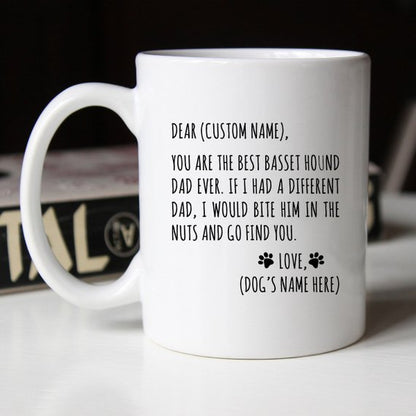 Basset Hound Gifts for Basset Hound Dad Basset