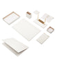 MOOG Leather Desk Set - Single Document Tray- Pink - 10 PCS