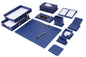MOOG Luxury Desk Set- 14 Accessories -Blue- 14 PCS