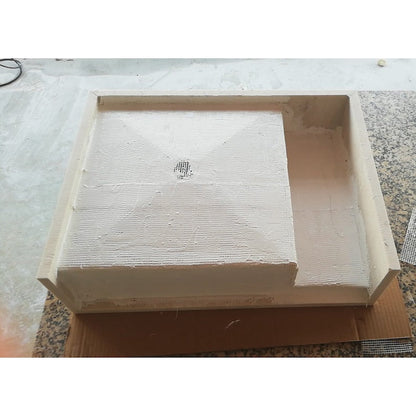 Custom Light Pearl Marble Sink (NS-056)