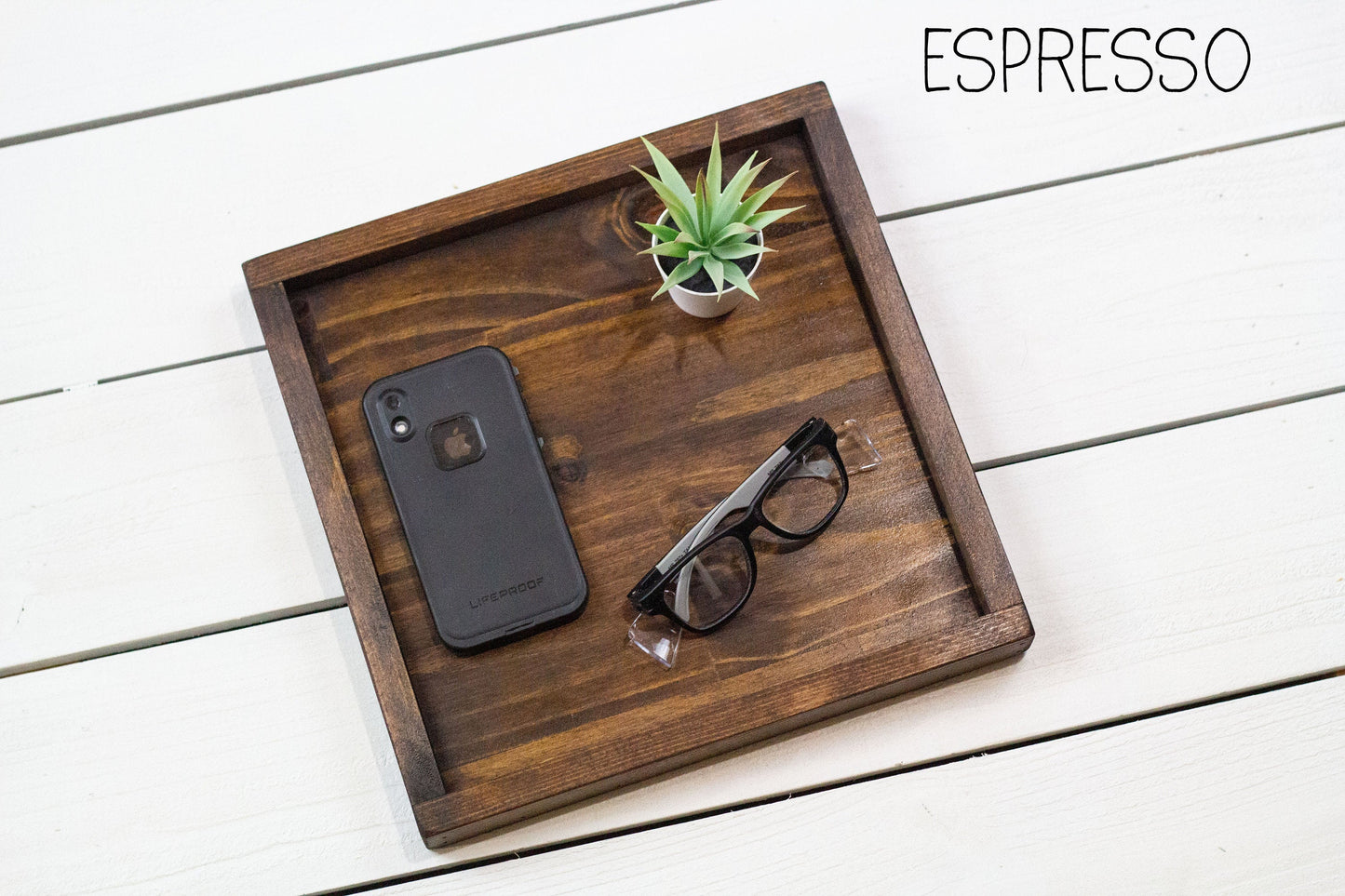 Wood Ottoman Tray