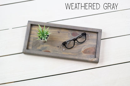 Wood Ottoman Tray