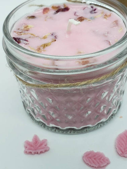 Sweet Lavender Rose Candle