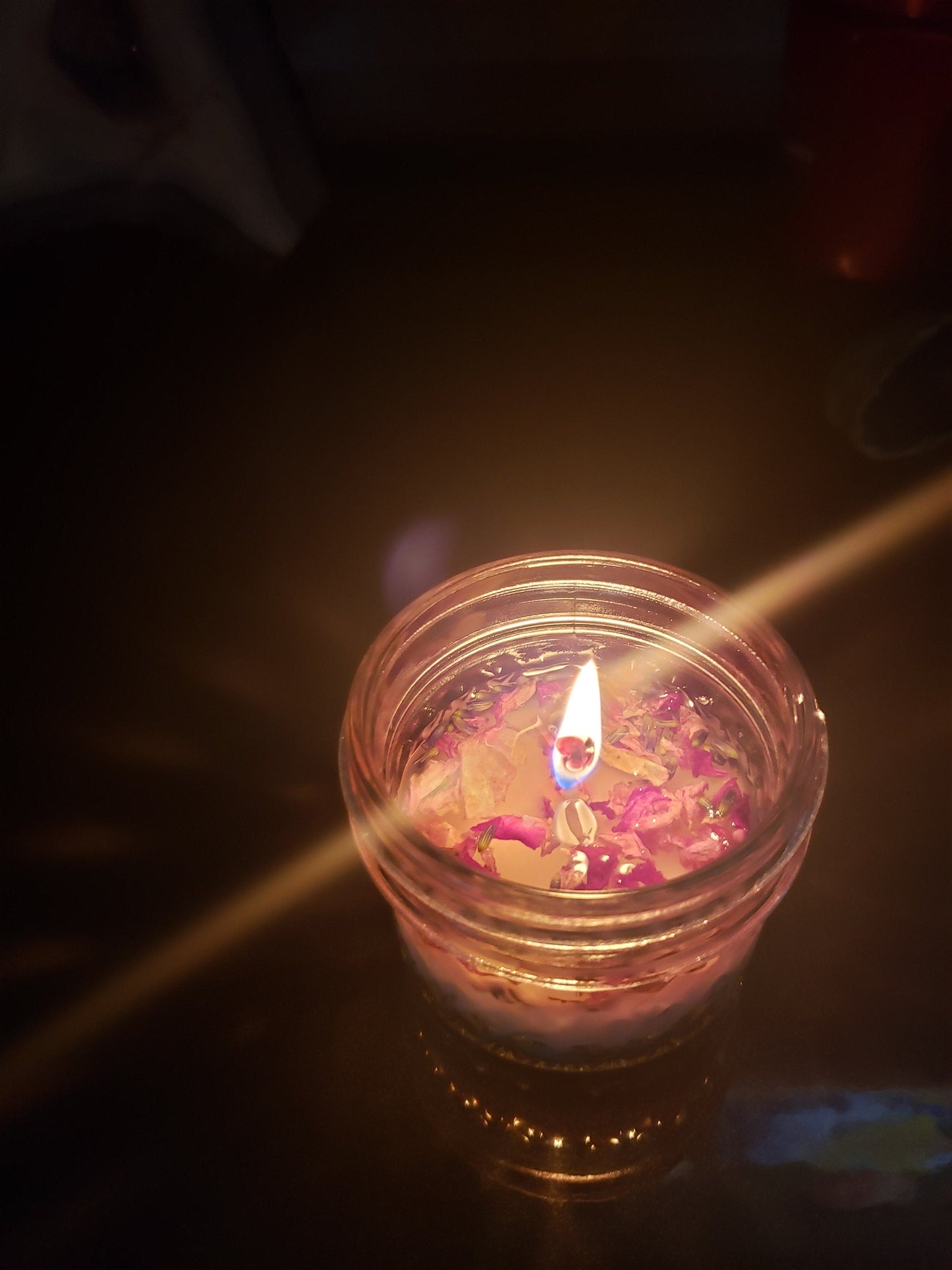 Sweet Lavender Rose Candle