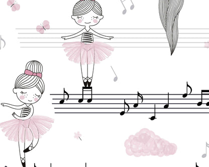 Ballerina wall mural | Kitchen + Metal