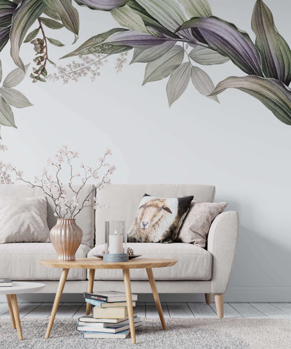 Banana Leaves Wall Mural