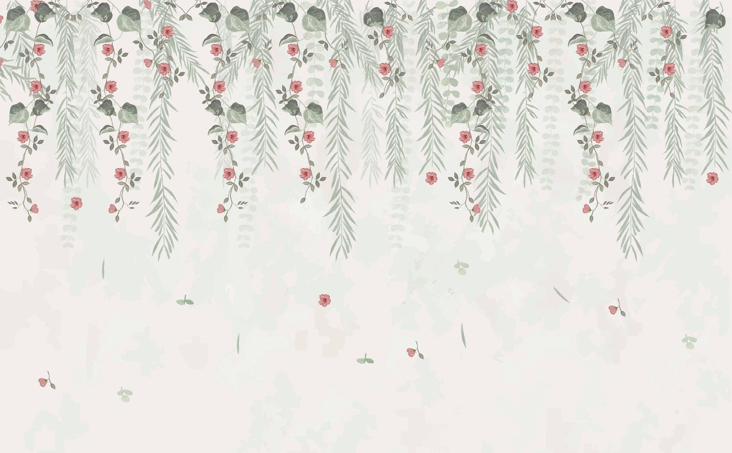 Sage and Pink Foliage | Kitchen + Metal