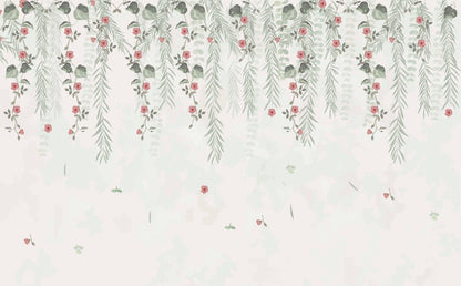 Sage and Pink Foliage | Kitchen + Metal