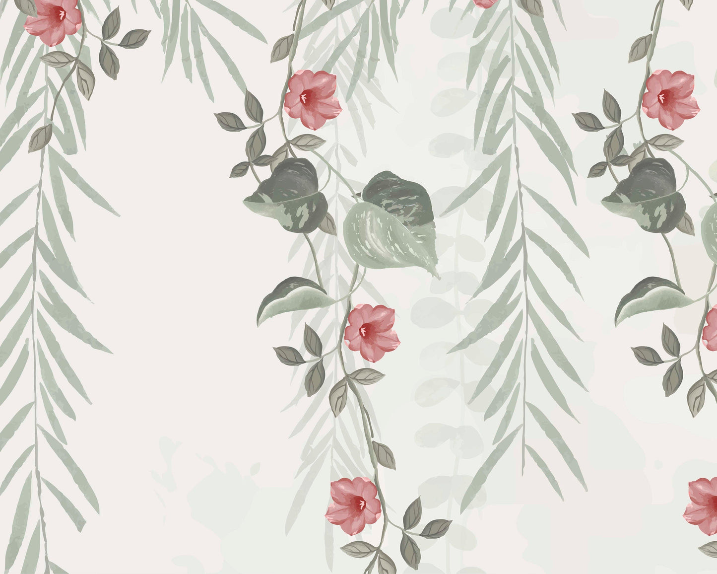 Sage and Pink Foliage | Kitchen + Metal