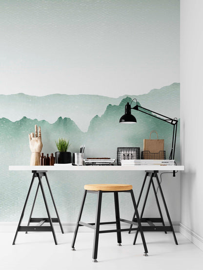 Watercolour Ombre | Kitchen + Metal