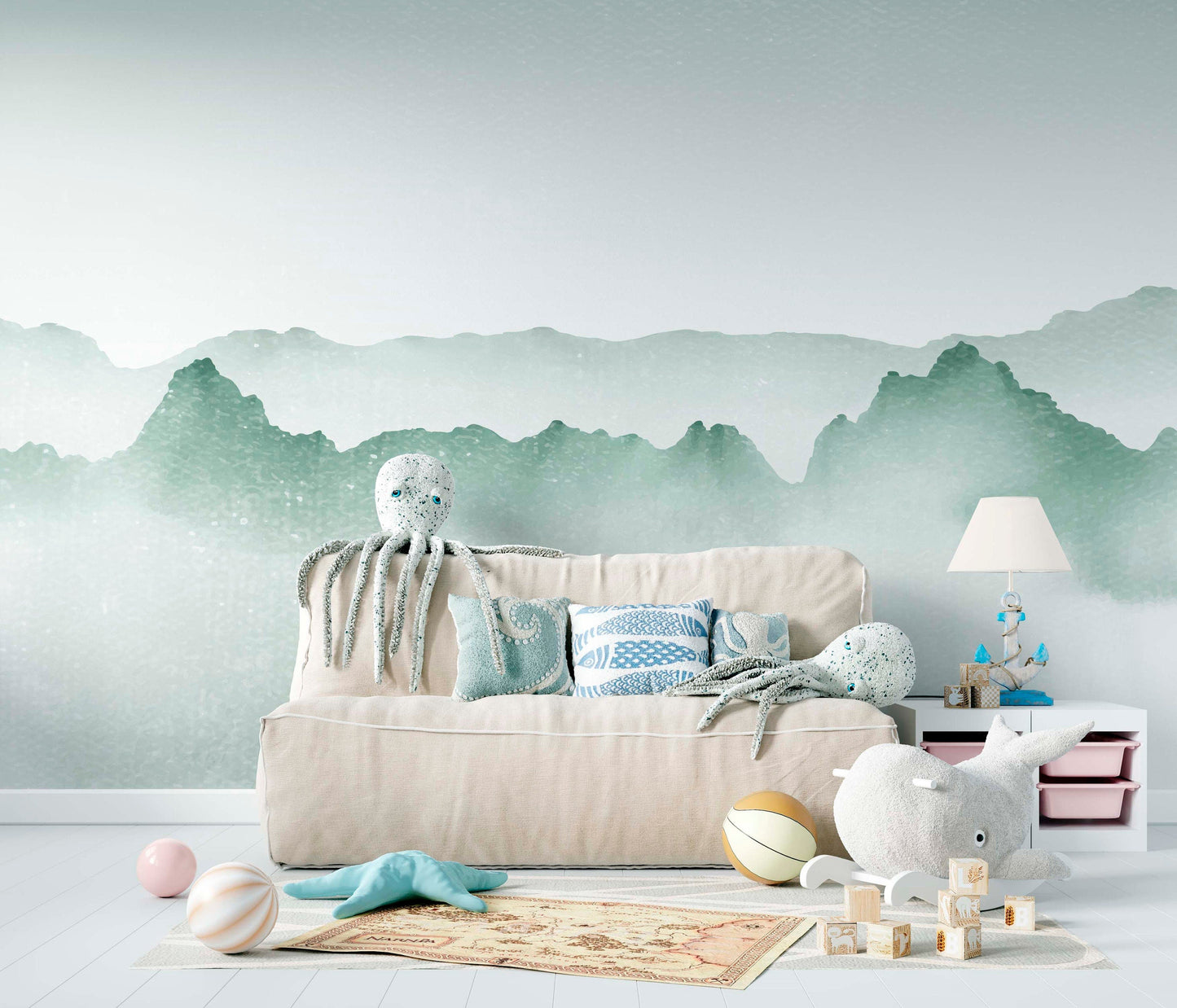 Watercolour Ombre | Kitchen + Metal