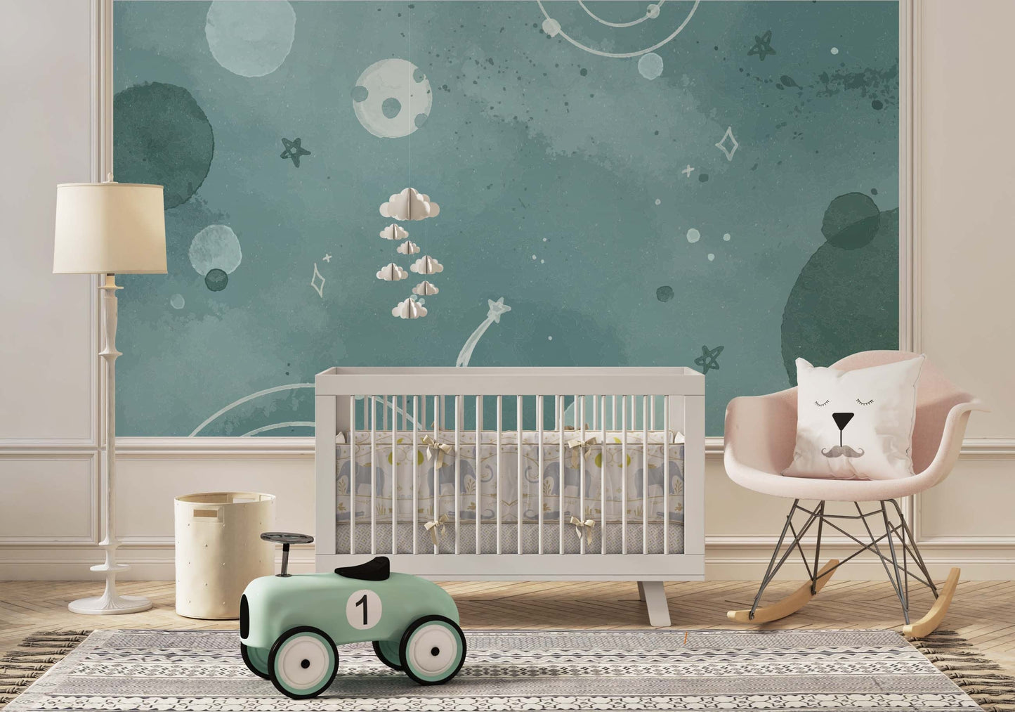 Galaxy Wall Mural | Kitchen + Metal
