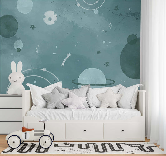 Galaxy Wall Mural | Kitchen + Metal