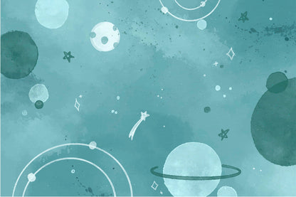Galaxy Wall Mural | Kitchen + Metal
