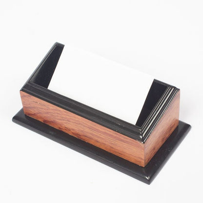 MOOG Prestige  Personalized Wooden Brown Desk Set - 8 PCS