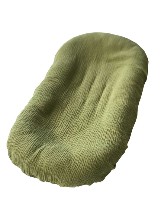 Snuggle Me Infant Lounger Slip Cover - Organic Cotton Double Gauze