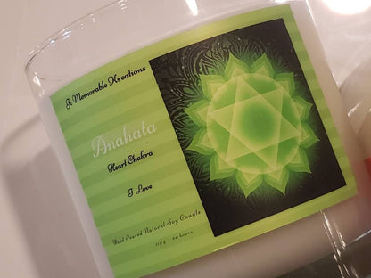 Chakra Soy Wax Candle