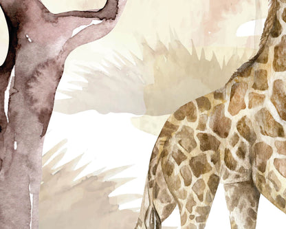 Safari Wall Mural | Kitchen + Metal