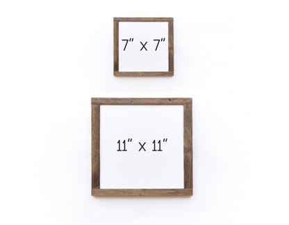 Kitchen Wood Signs