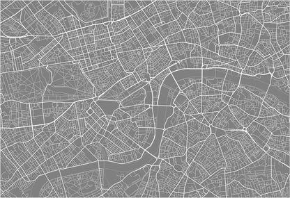 Map of London | Kitchen + Metal