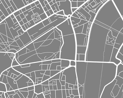 Map of London | Kitchen + Metal