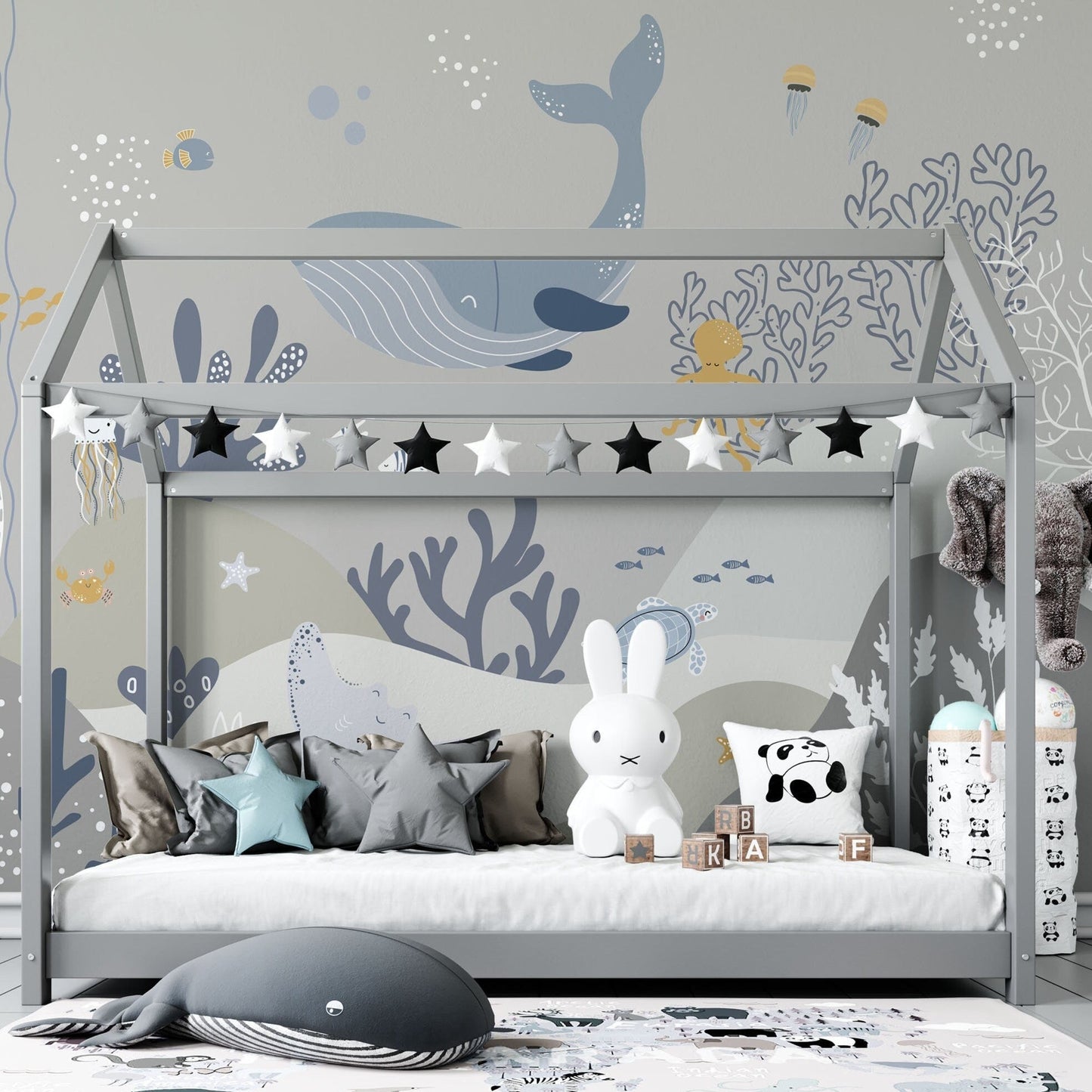 Under the Sea Wallpaper | Kitchen + Metal
