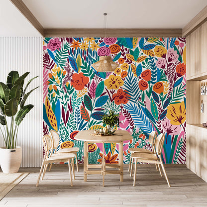 Vibrant garden
