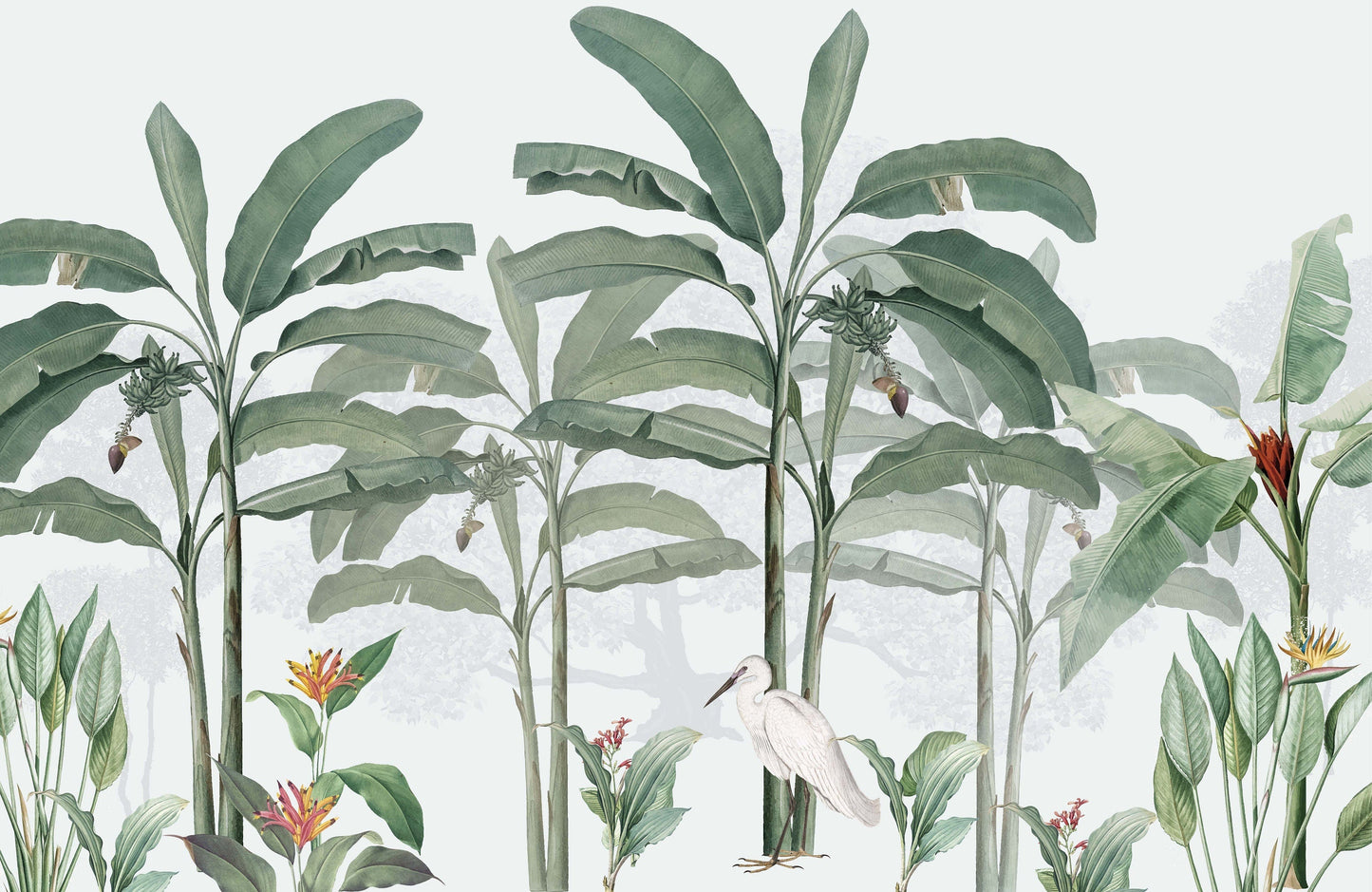 Tropical Jungle Wallpaper | Kitchen + Metal