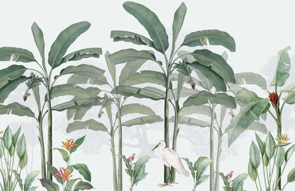 Tropical Jungle Wallpaper | Kitchen + Metal