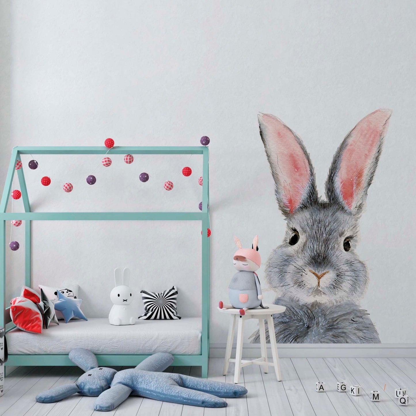 Giant Rabbit mural