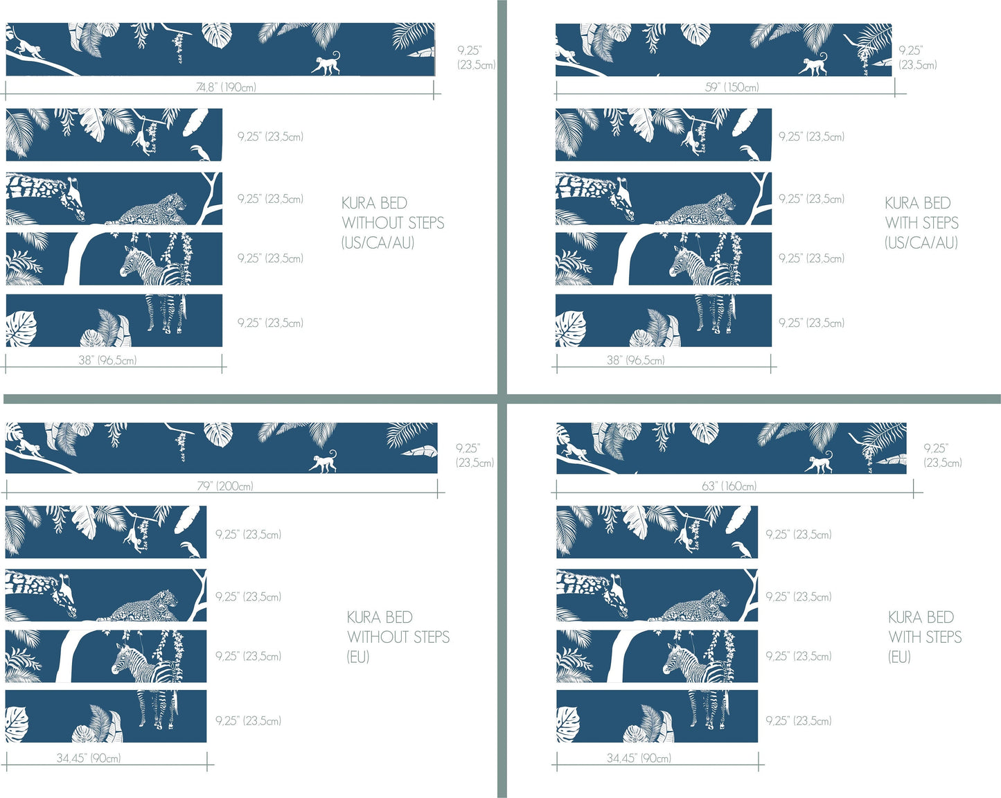 Savannah Decals | Kitchen + Metal
