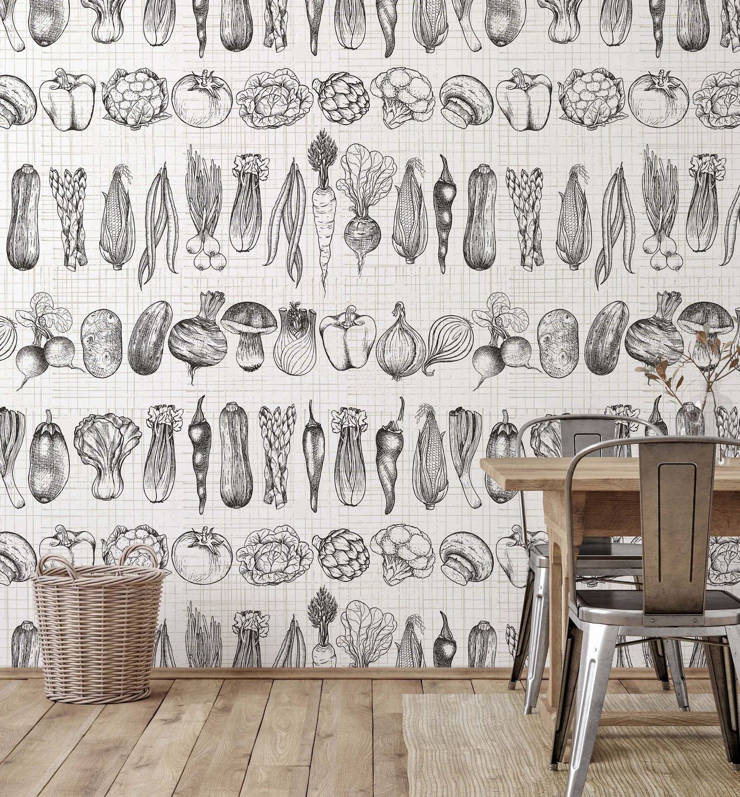 Vintage French vegetables | Kitchen + Metal