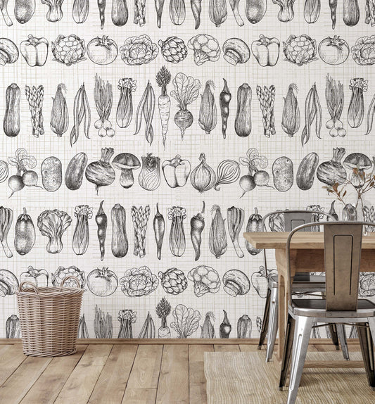 Vintage French vegetables | Kitchen + Metal