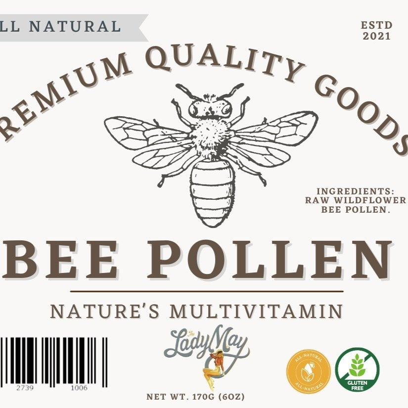Bee Pollen and Raw Honey Gift Bundle