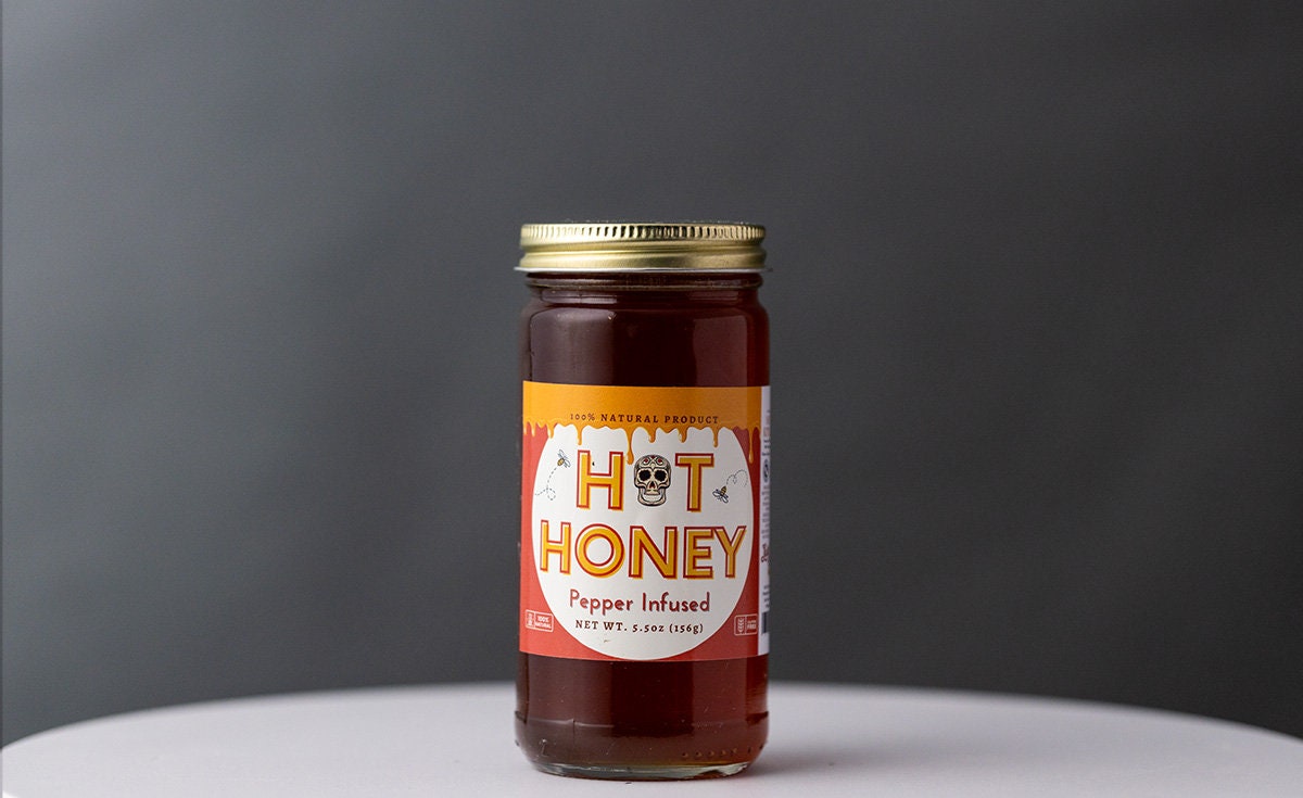 Red Pepper Infused Hot Honey