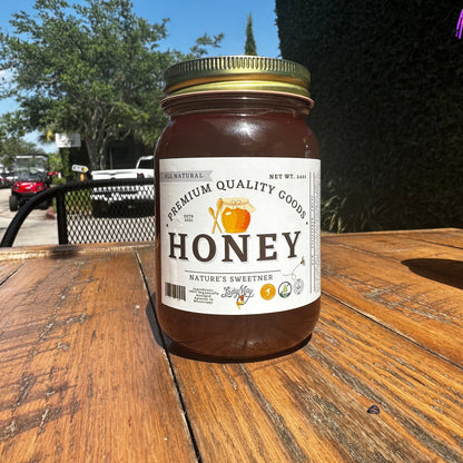 All Natural Raw Unfiltered Honey