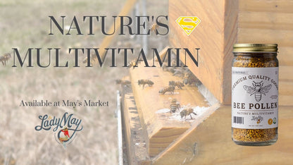 Bee Pollen and Raw Honey Gift Bundle