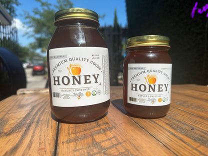 All Natural Raw Unfiltered Honey