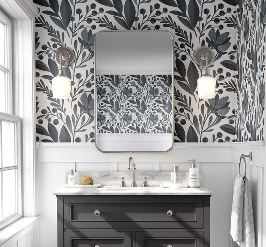 Grey leaves | Kitchen + Metal