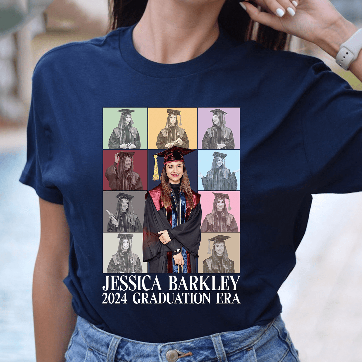 Custom Photo What's Your Era? - Personalized T Shirt - Graduation, Birthday, Loving Gift for Family, Grandma, Mom, Dad, Baby, Dog, Cat, In My Eras
