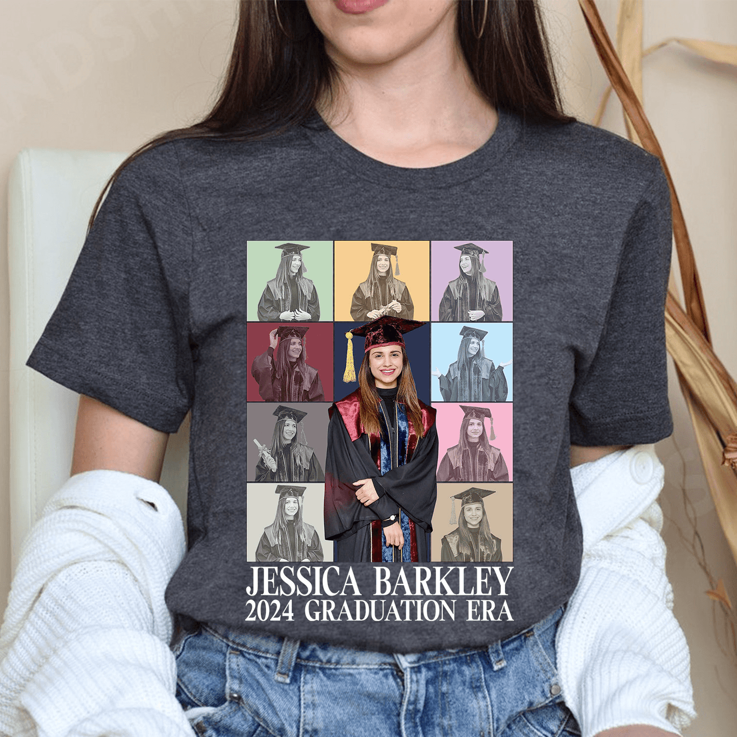 Custom Photo What's Your Era? - Personalized T Shirt - Graduation, Birthday, Loving Gift for Family, Grandma, Mom, Dad, Baby, Dog, Cat, In My Eras