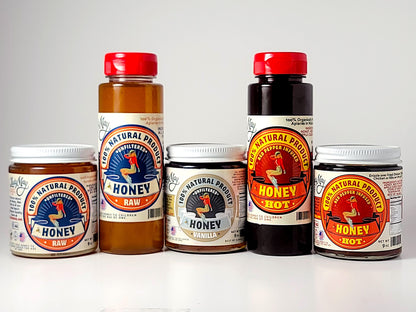 All Natural Raw Unfiltered Honey