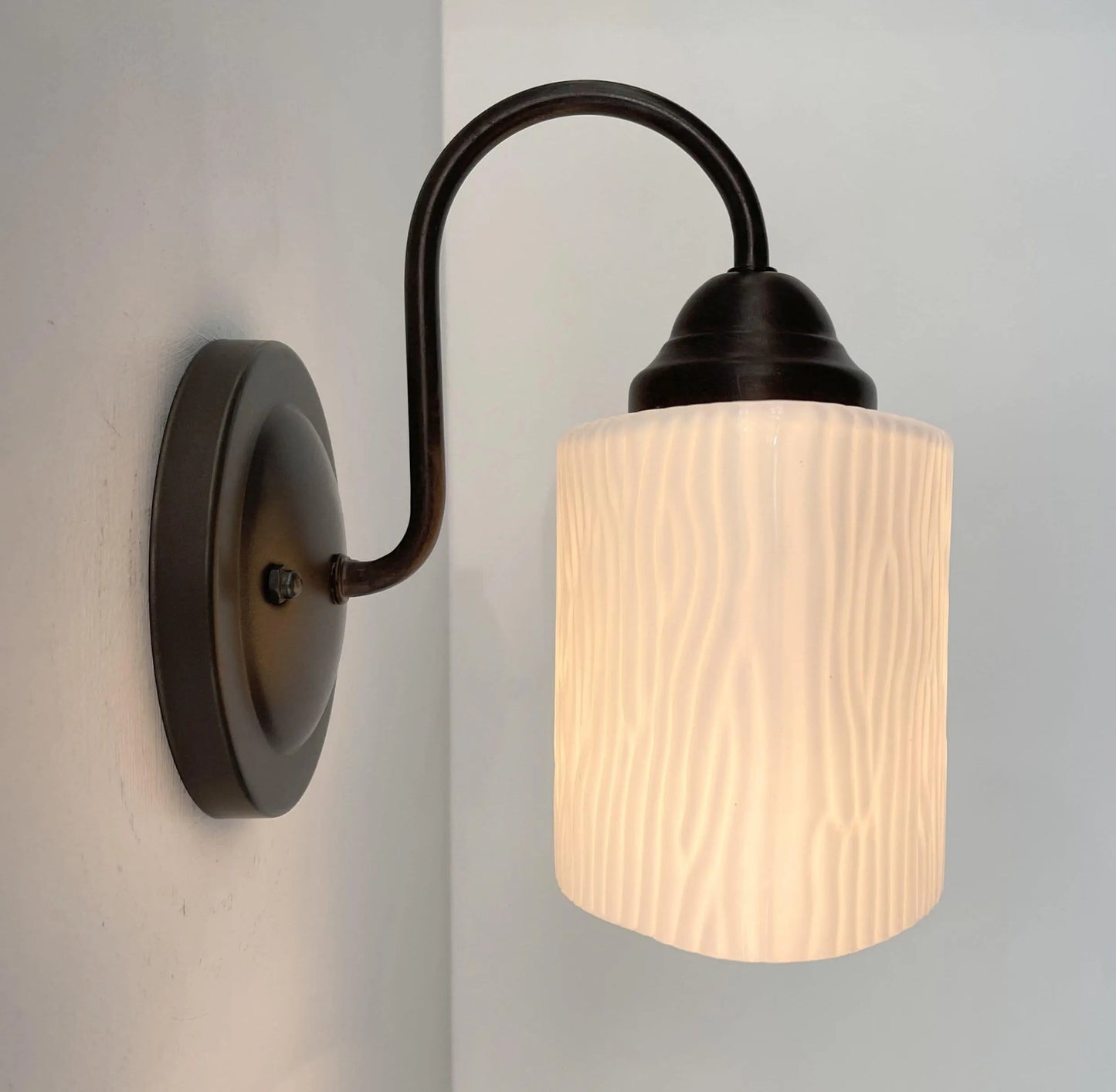 Modern Textured Dome SCONCE Wall Light