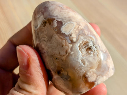 Flower Agate Free Form - OOAK