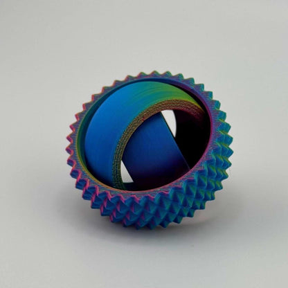 Multi Color Spiky Gyro Fidget Spinner