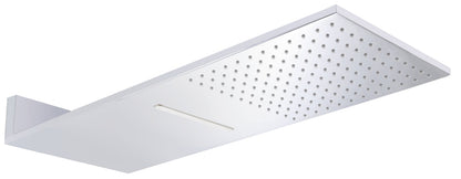 ALFI brand RAIN10SW 10" Wall-Mounted Square Waterfall Rain Shower Head
