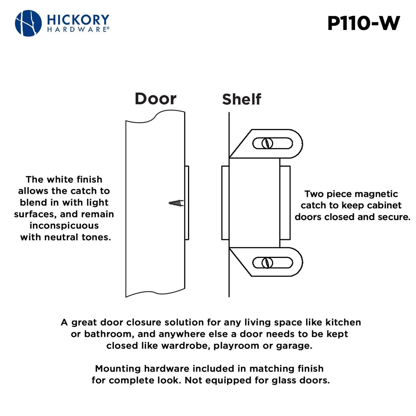 1-5/8 Inch Center to Center Catches