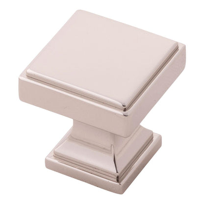 1-1/8 Inch Square Brownstone Square Knob