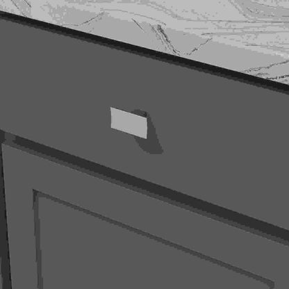 2 Inch x 1 Inch Avenue Rectangular Knob