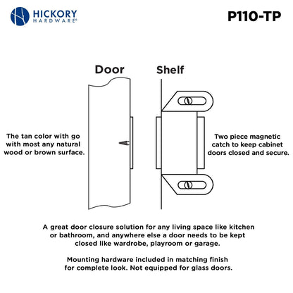 1-5/8 Inch Center to Center Catches
